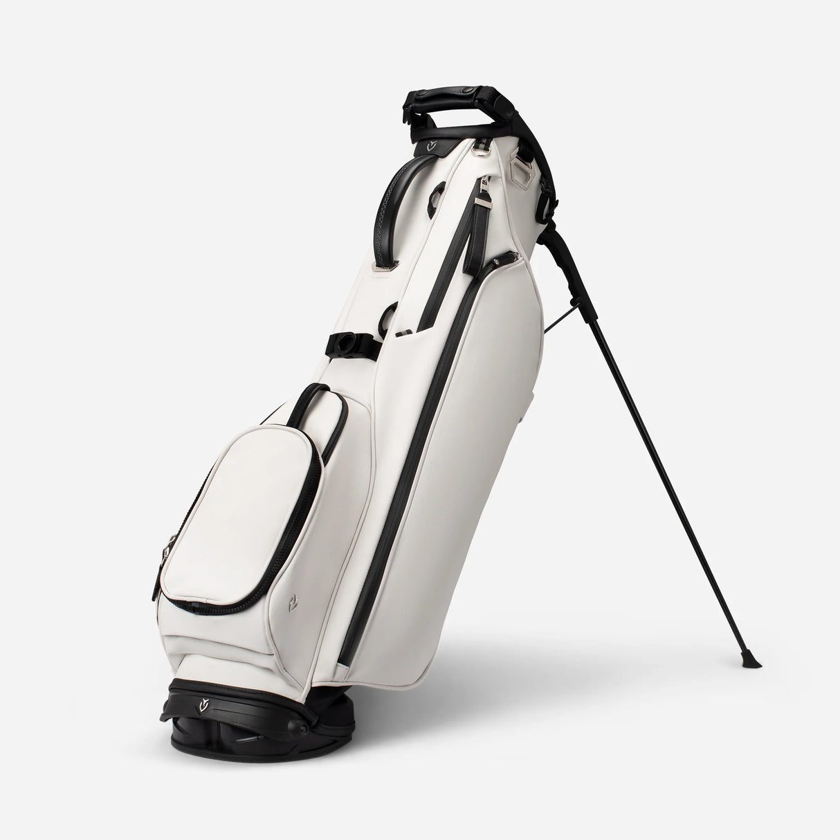 VESSEL Sunday IV Stand Golf Bag – Pebbled White