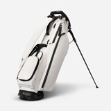 VESSEL Sunday IV Stand Golf Bag – Pebbled White