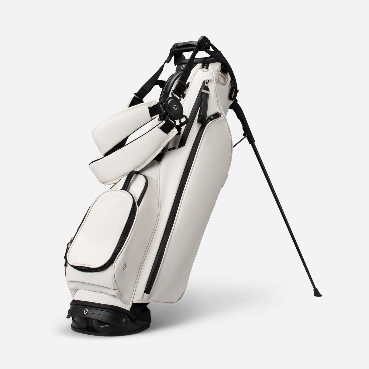 VESSEL Sunday IV Stand Golf Bag – Pebbled White