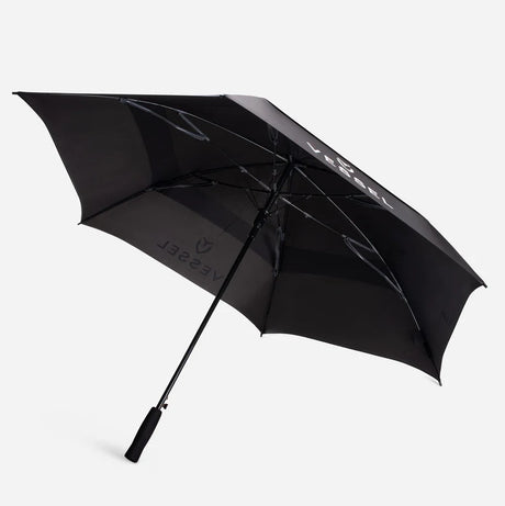 VESSEL Vortex Vented Golf Umbrella - Black