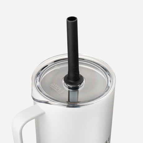 VESSEL x MIIR 32 Oz (909ml) All Day Straw Cup - White