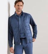 Peter Millar Walker Hybrid Jacket in Cadet - front