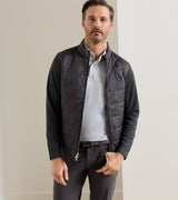 Peter Millar Walker Hybrid Jacket in Iridium - front