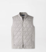 Peter Millar Walker Hybrid Gilet in Silver Strand
