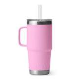 YETI Rambler 25 OZ (739ml) Straw Mug With Straw Lid - Power Pink