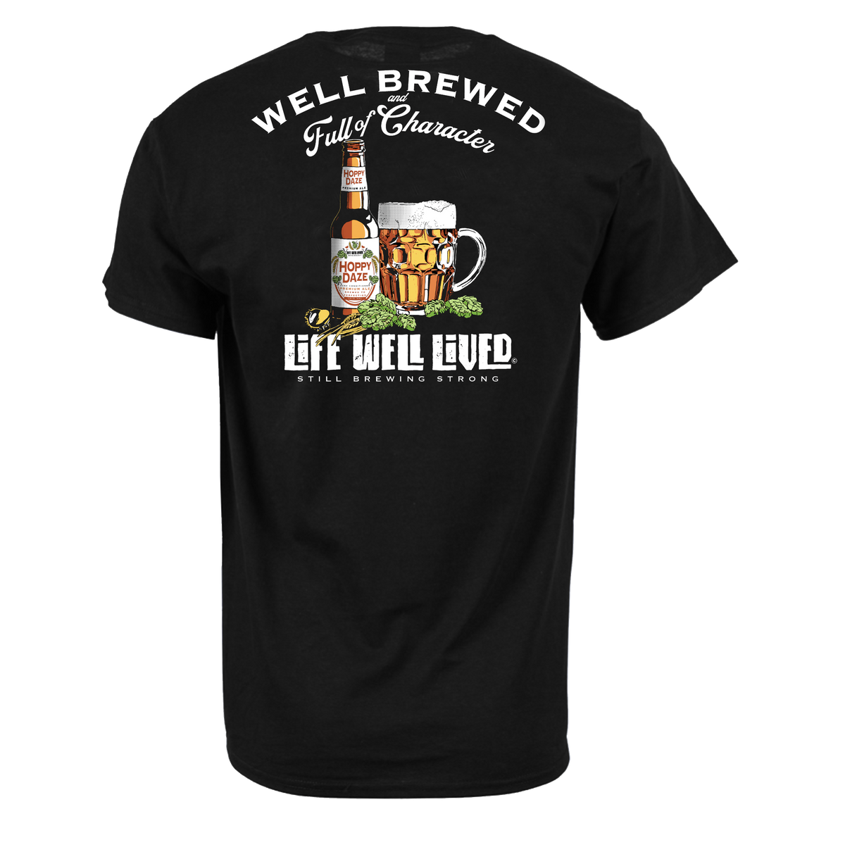 Well Brewed Beer Lovers T-Shirt artwork