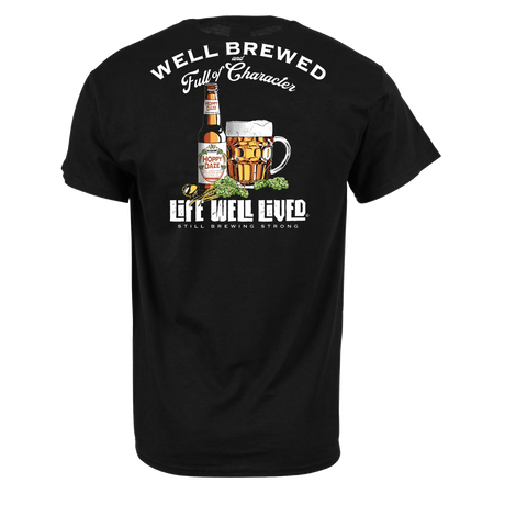 Well Brewed Beer Lovers T-Shirt artwork