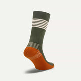 SEALSKINZ Wheatacre Lightweight Mid Length Stripe Hiking Sock - product view 2