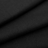 Close up of women's plain pashmina shawl in black