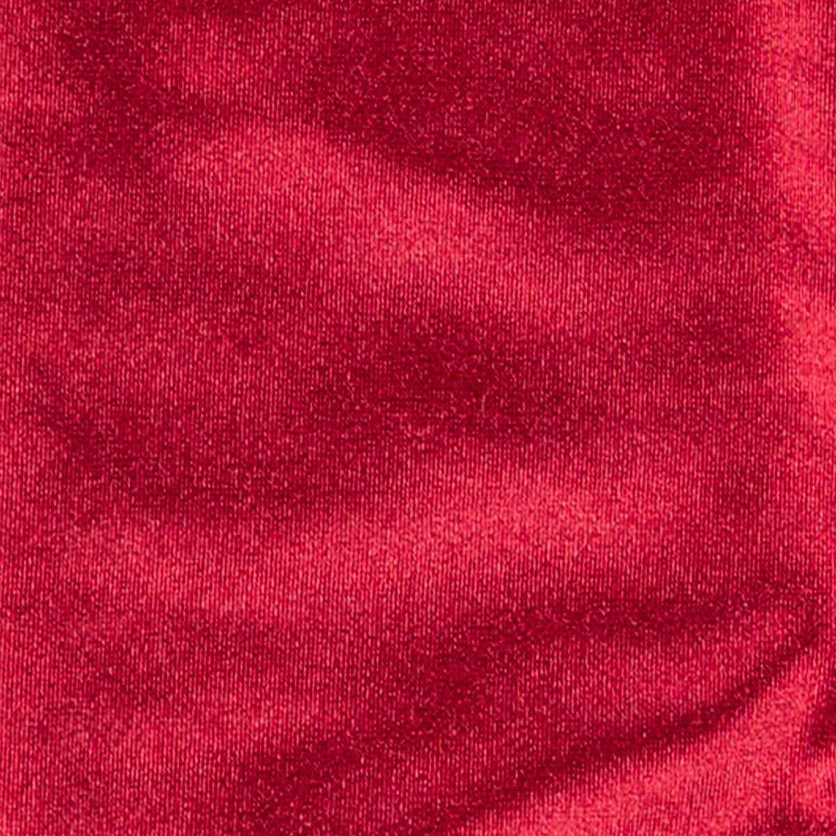 Women's long opera satin gloves in berry close up of the satin