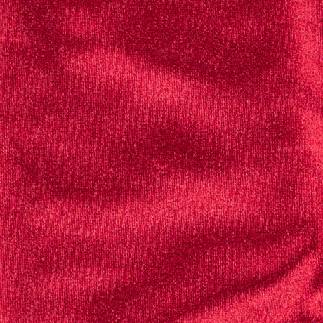 Women's long opera satin gloves in berry close up of the satin