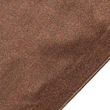 Women's long opera satin gloves in bronze closeup