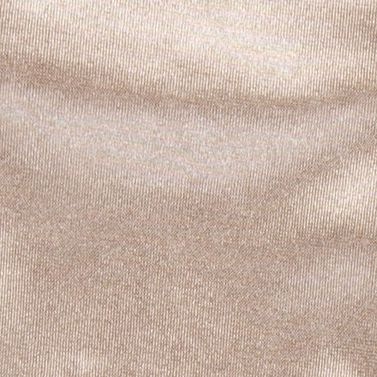 Women's long satin opera gloves in champagne - close up of the material
