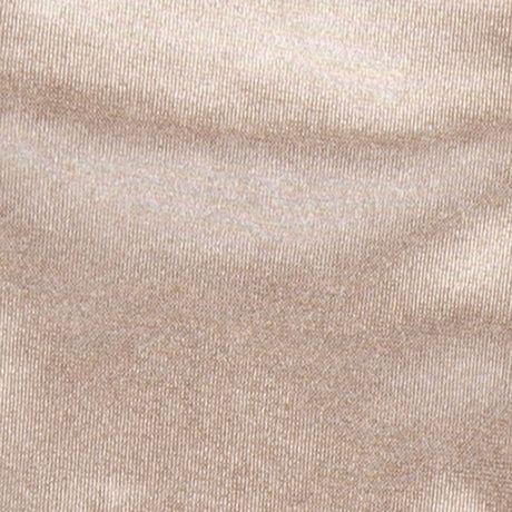 Women's long satin opera gloves in champagne - close up of the material