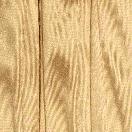 Women's long opera satin gloves in gold - stitching between the fingers 