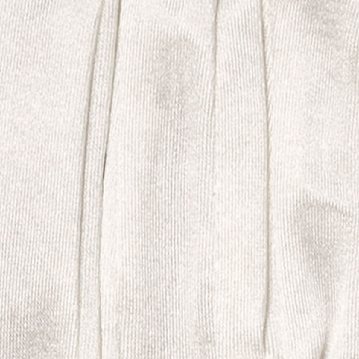 Women's long opera satin gloves in ivory - stitching in between fingers - inseam
