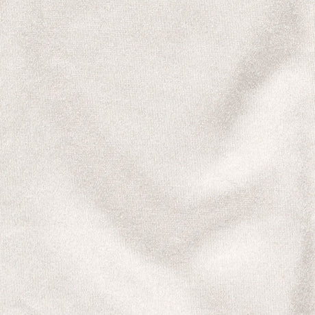 Women's long opera satin gloves in ivory - close up of the satin material