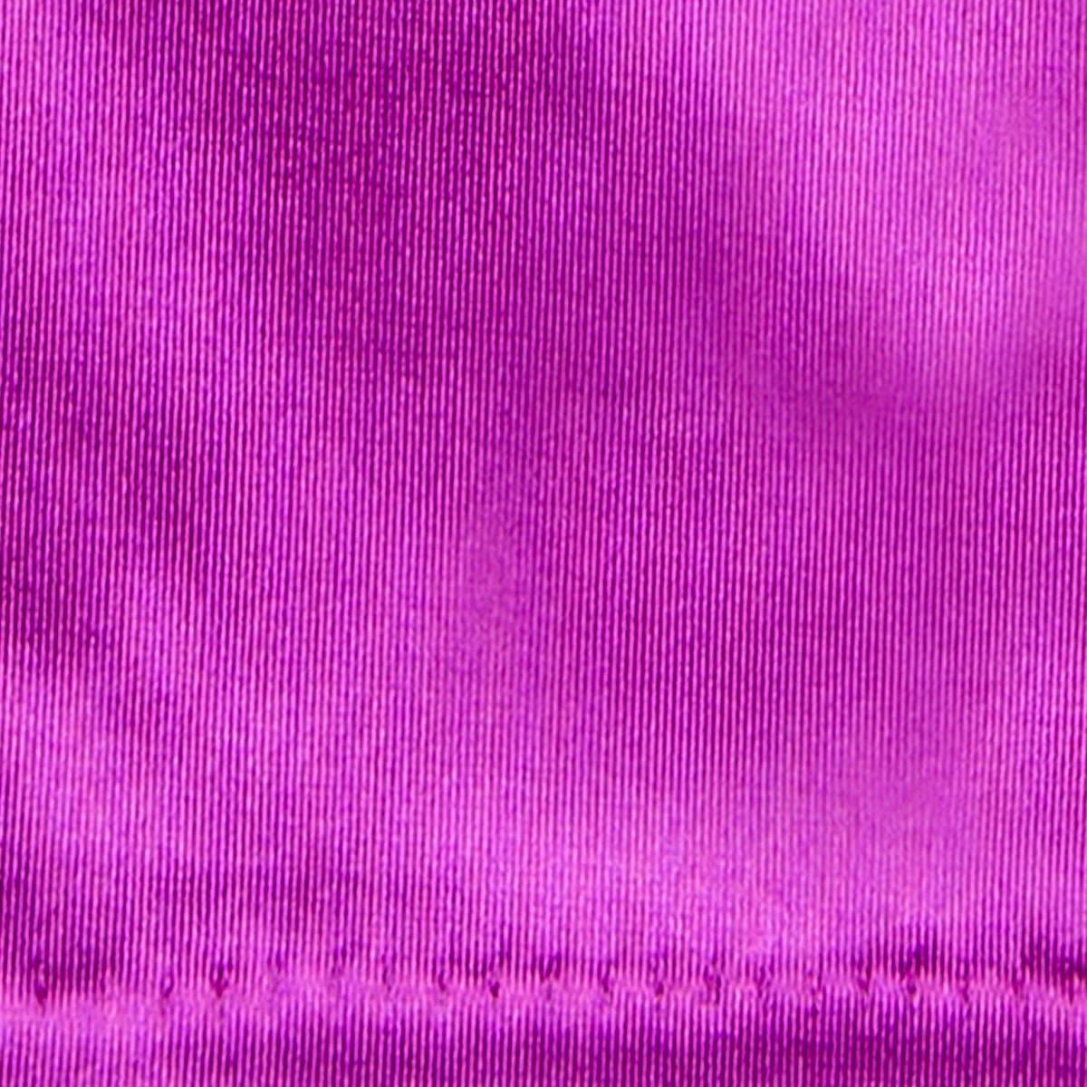 Women's Long Satin Gloves in Violet closeup