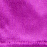 Women's Long Satin Gloves in Violet closeup