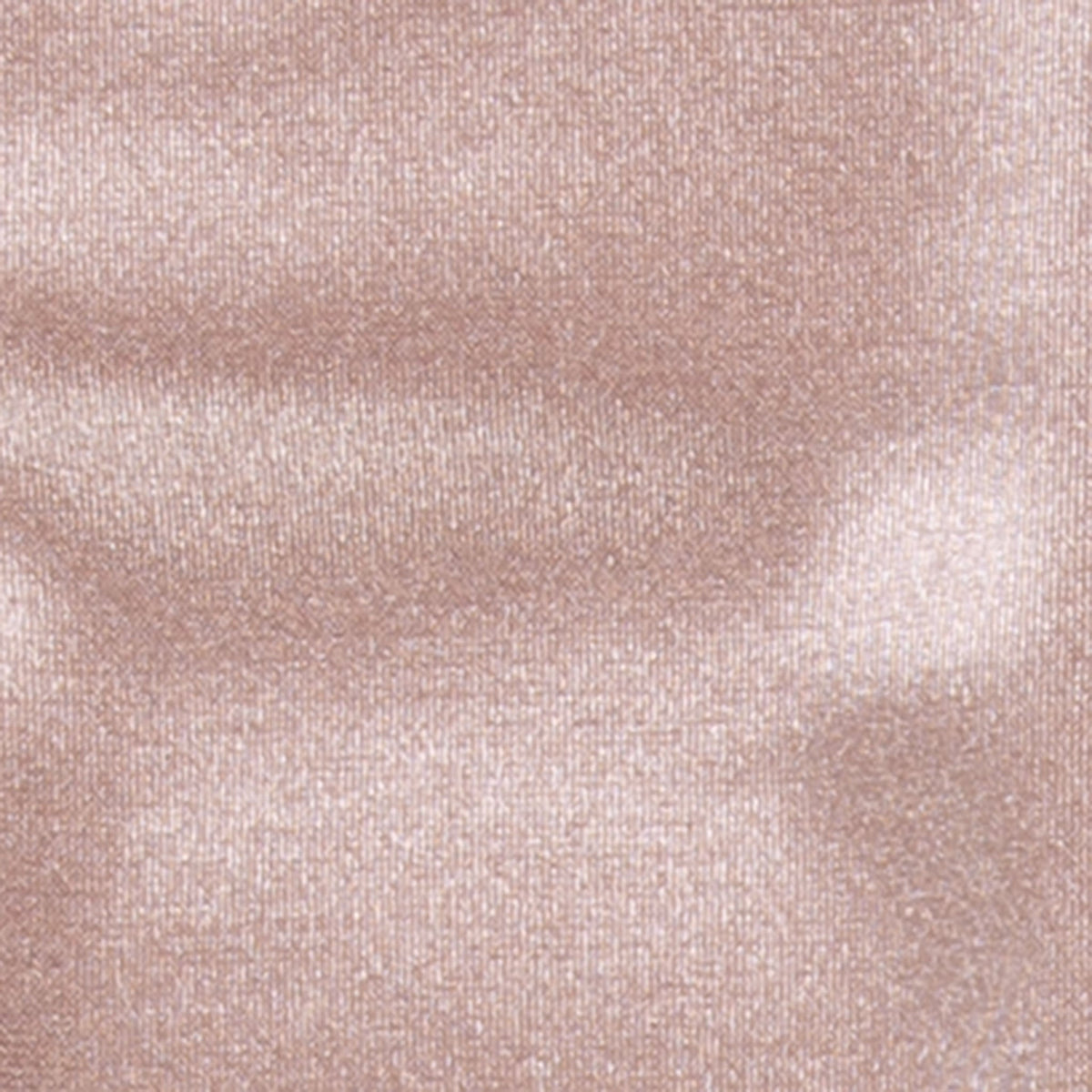 Women's long satin opera gloves in rose - close up of the material