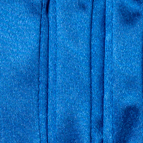 Women's long opera satin gloves in teal stitching in between fingers