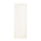 Women's pashmina shawl in ivory - flat full length of the scarf 