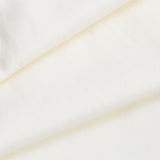 Women's pashmina shawl in ivory - close up of the material