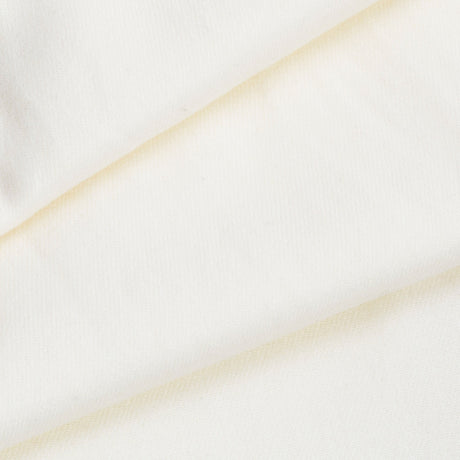 Women's pashmina shawl in ivory - close up of the material