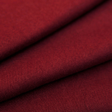 Close up of women's plain pashmina shawl in burgundy