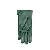 Women's Forest Touchscreen Single Point Faux Fur Lined Leather Gloves Left Hand
