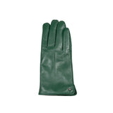 Women's Forest Touchscreen Single Point Faux Fur Lined Leather Gloves Right