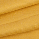 Close up of women's pashmina shawl in yellow 