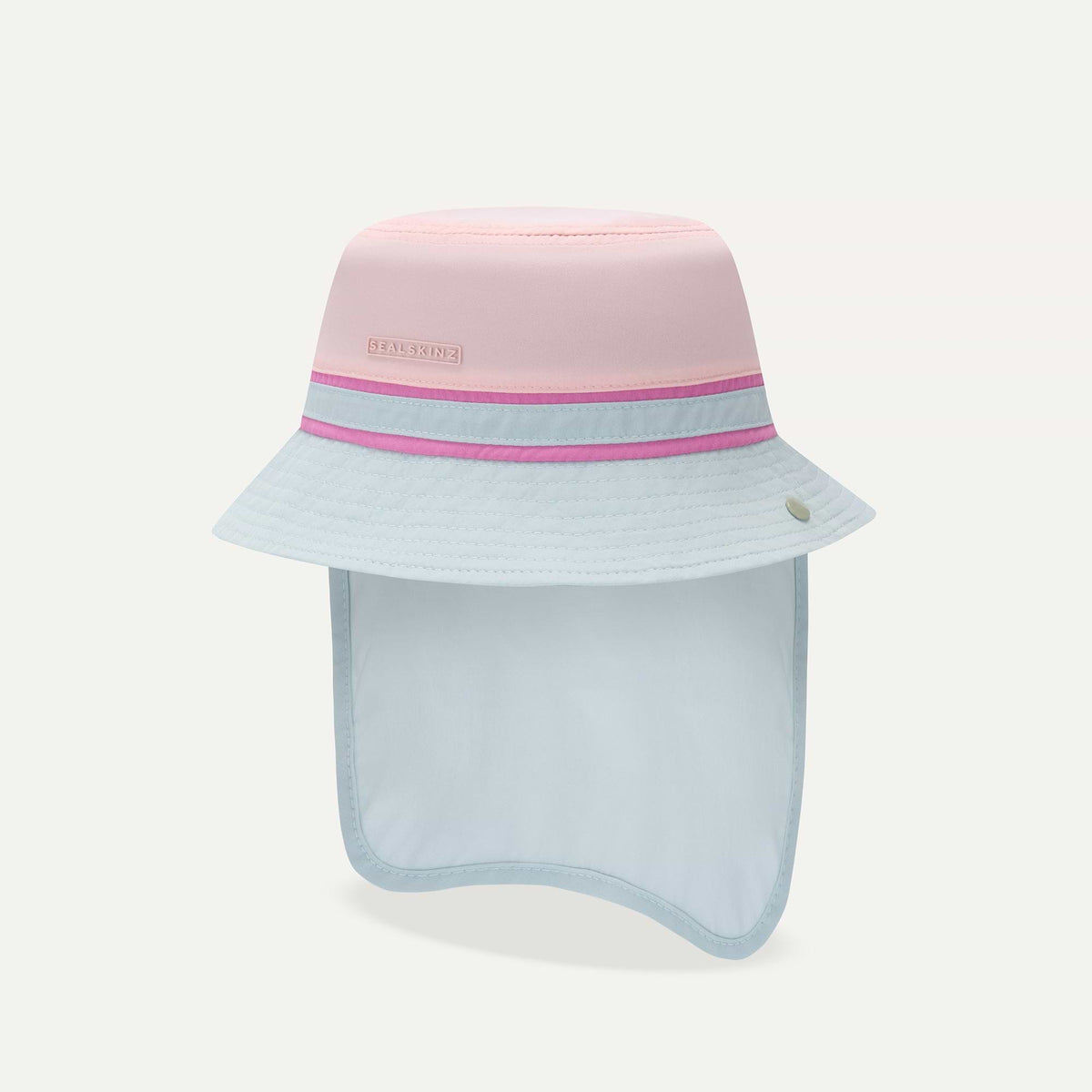 SEALSKINZ Woodton Kid's Boonie Hat with Neck Protector - product view 2