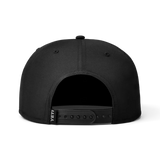 YETI COOLERS Mid Pro Flat Brim Rope Hat – Black