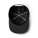 YETI COOLERS Mid Pro Flat Brim Rope Hat – Black