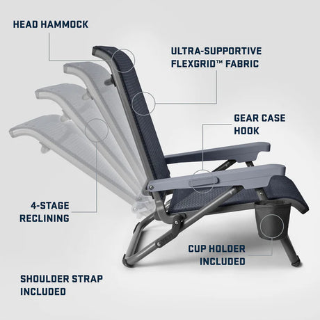 YETI Hondo Beach Chair - Navy