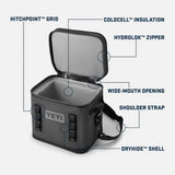 YETI Hopper Flip 12 Waterproof Leakproof Fabric Cooler Bag - Ultra Marine Violet