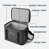 YETI Hopper Flip 18 Waterproof Leakproof Fabric Cooler Bag - Key Lime