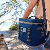 YETI Hopper Flip 18 Waterproof Leakproof Fabric Cooler Bag - Navy