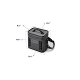 YETI Hopper Flip 8 Waterproof Leakproof Fabric Cooler Bag - Charcoal