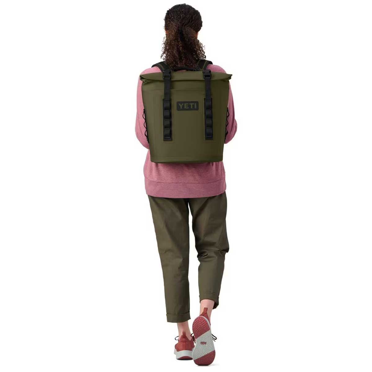YETI Hopper M12 Backpack Soft Cooler - Olive
