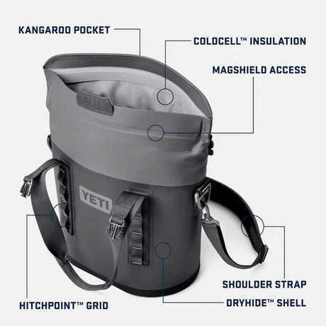 YETI Hopper M15 Soft Cooler Bag - Big Wave Blue