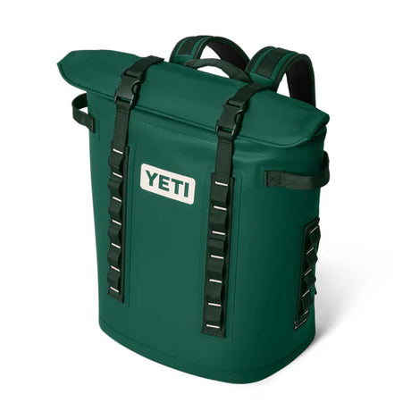YETI Hopper M20 Backpack Soft Cooler - Black Forest Green