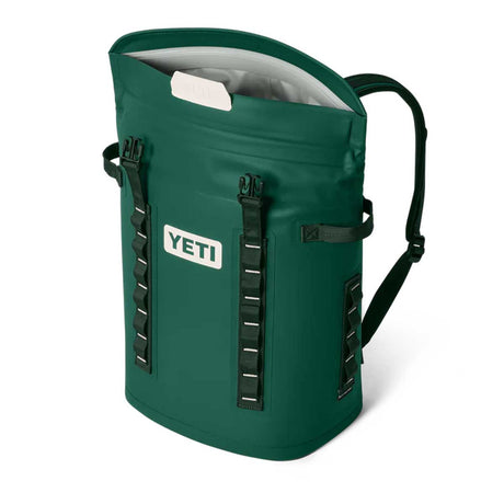 YETI Hopper M20 Backpack Soft Cooler - Black Forest Green