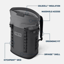 Load image into Gallery viewer, YETI Hopper M20 Backpack Soft Cooler - Charcoal YETI
