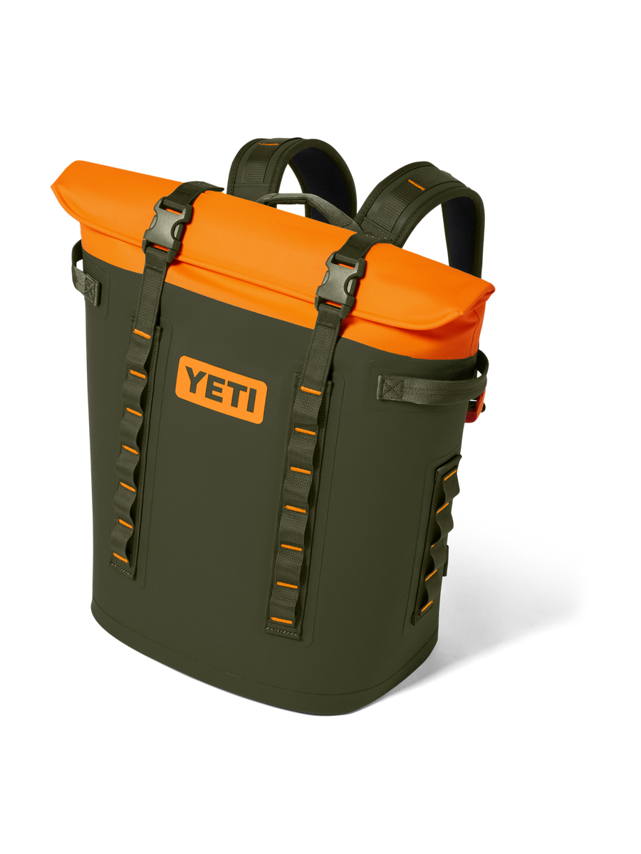 YETI Hopper M20 Backpack Soft Cooler - Olive / King Crab