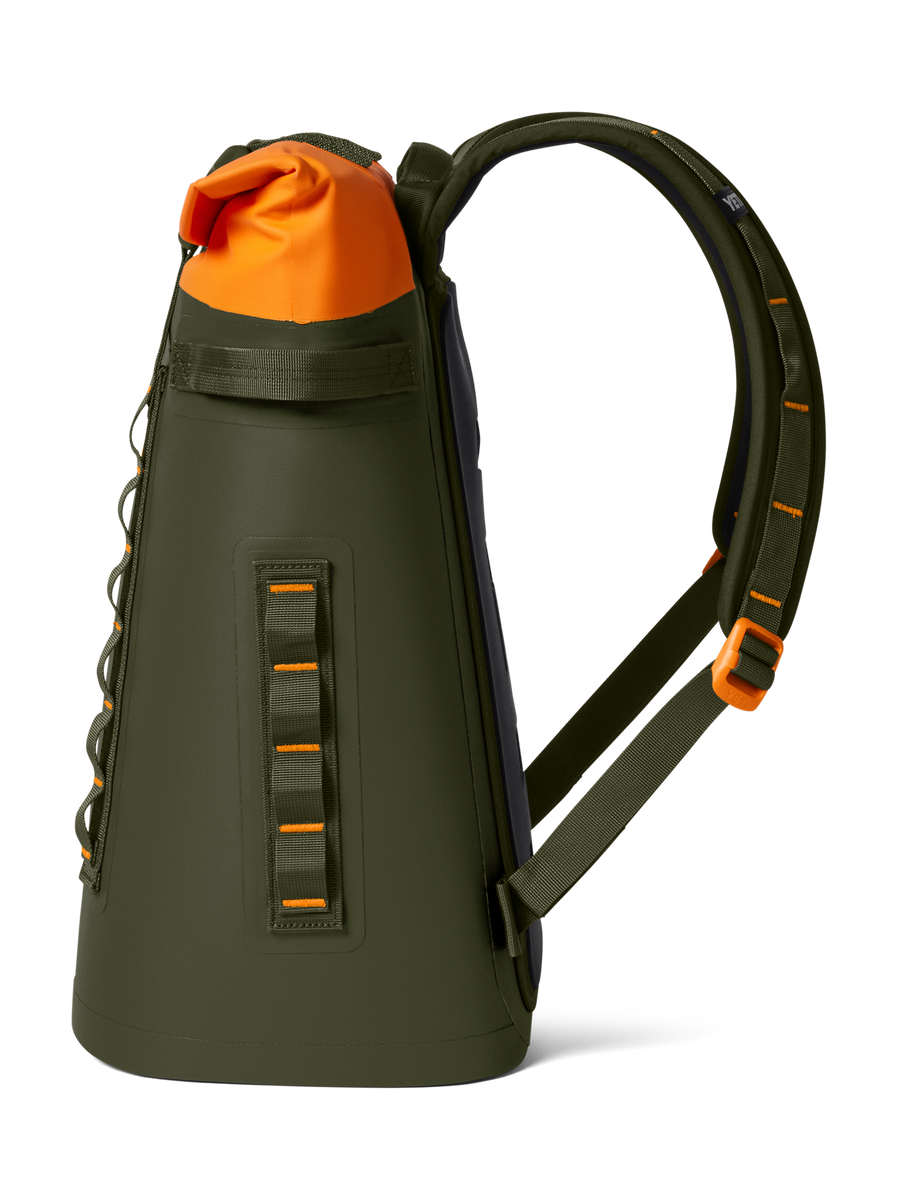 YETI Hopper M20 Backpack Soft Cooler - Olive / King Crab