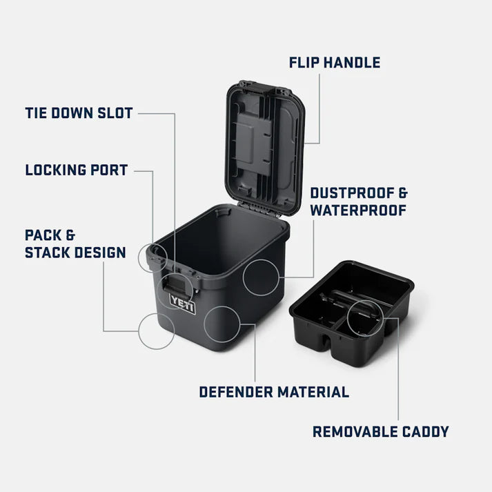 YETI Loadout Gobox 15 Gear Case - Features