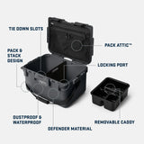 YETI Loadout Gobox 30 Gear Case - Charcoal