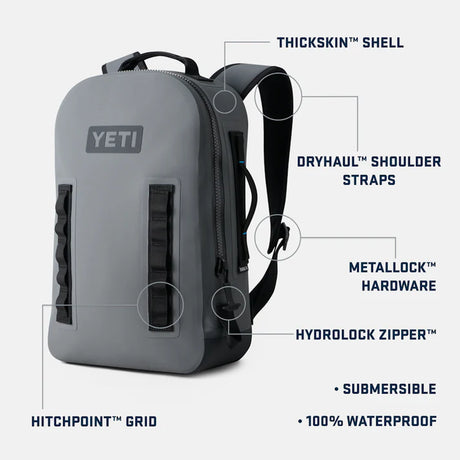 YETI Panga Submersible 28L Waterproof Backpack 